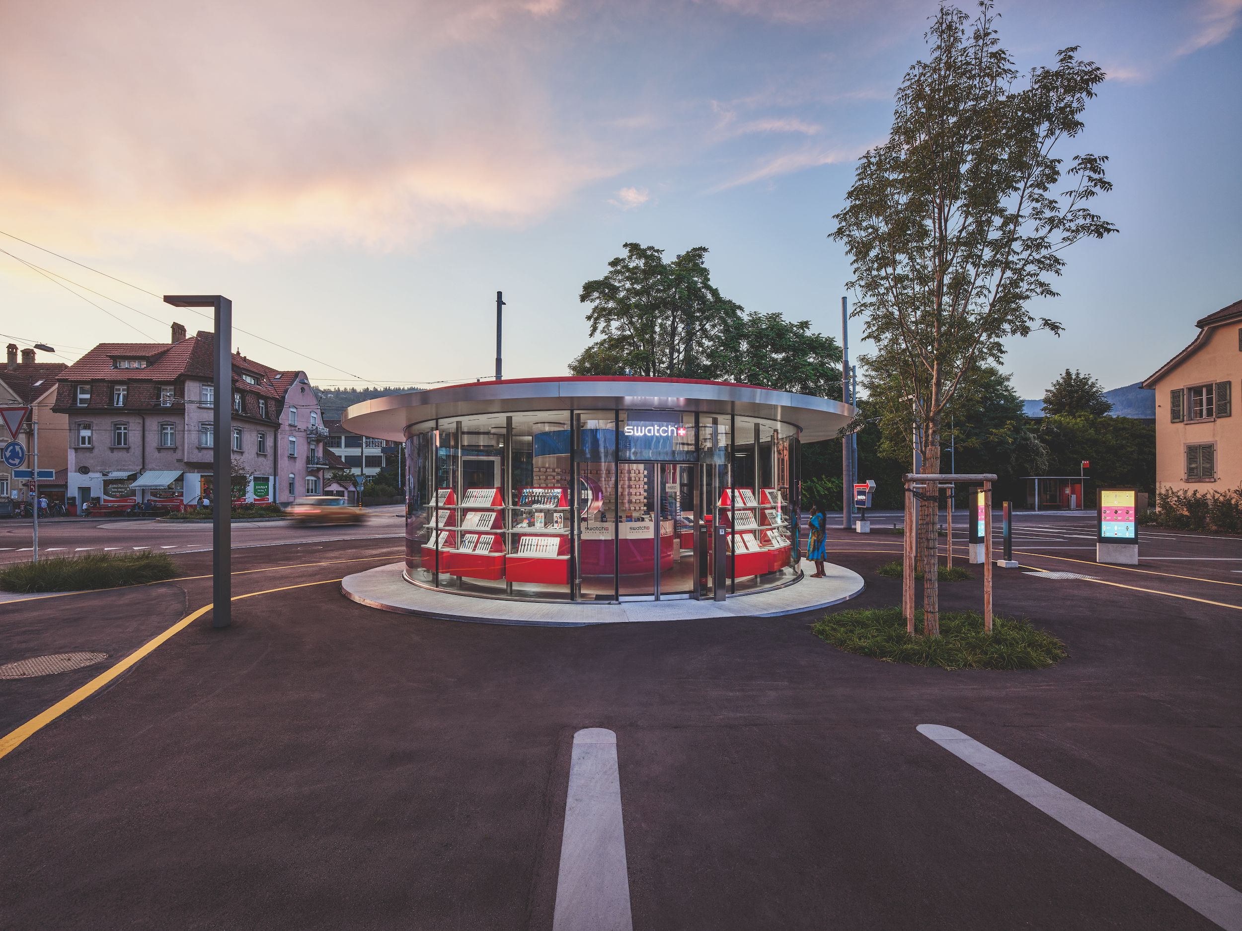 Referenzbild Swatch Drive Thru Store Bienne