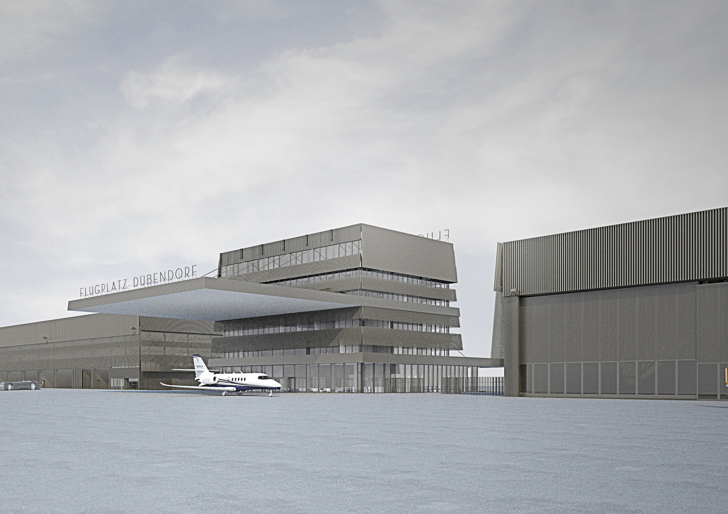 Referenzbild Aéroport civil Dübendorf