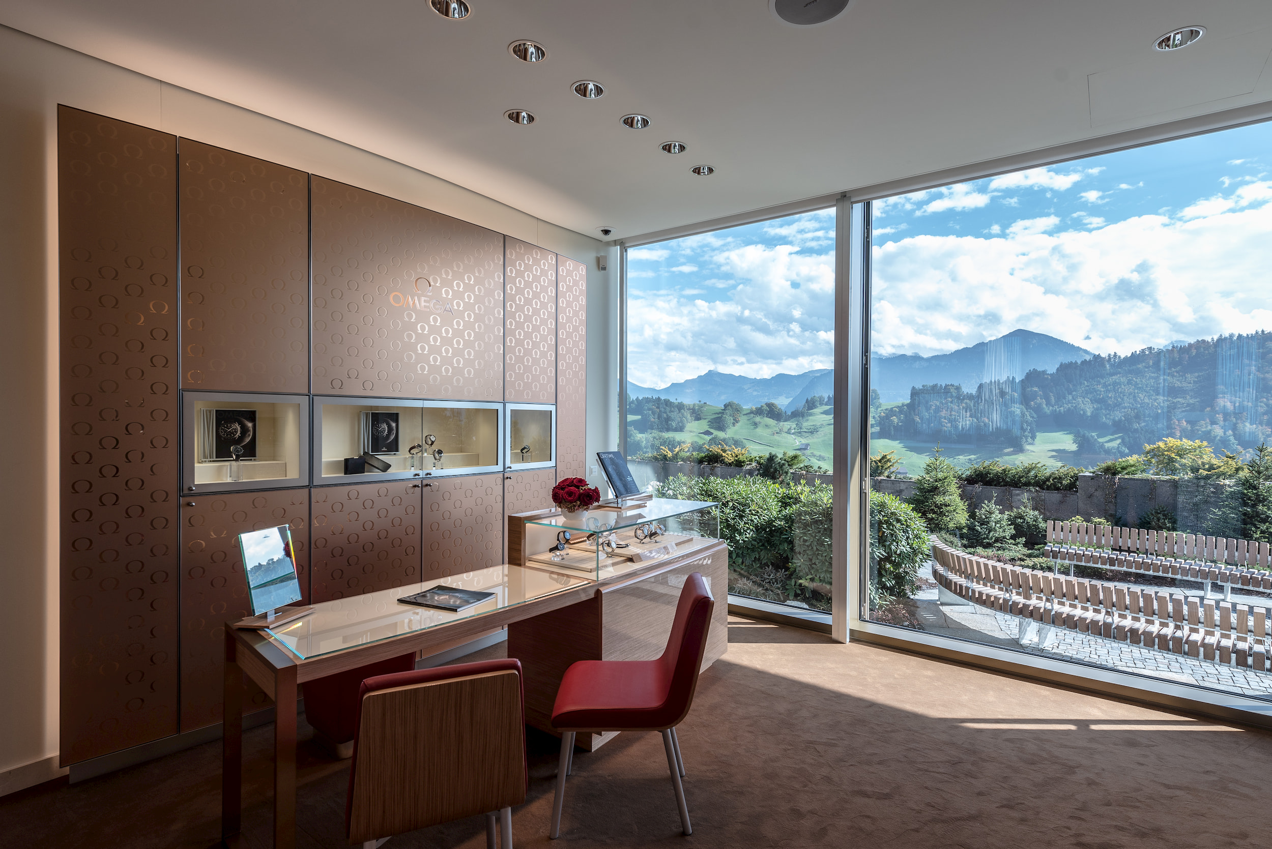 Referenzbild Boutique OMEGA Bürgenstock